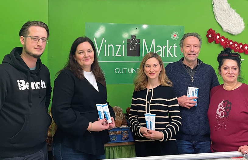 Hilfe für Bedürftige: Zahngesundheit im VinziMarkt
